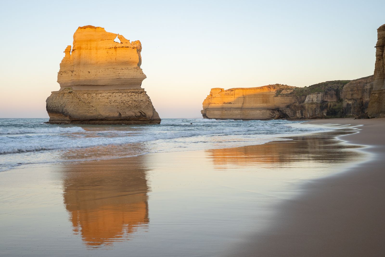 The Twelve Apostles on the Great Ocean Road at sunrise The Twelve Apostles on the Great Ocean Road at sunrise